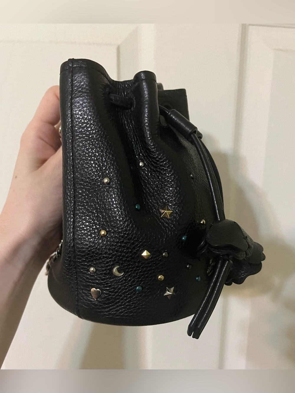Coach Lunar Rivets Drawstring Pouch! - Picture 5 of 10